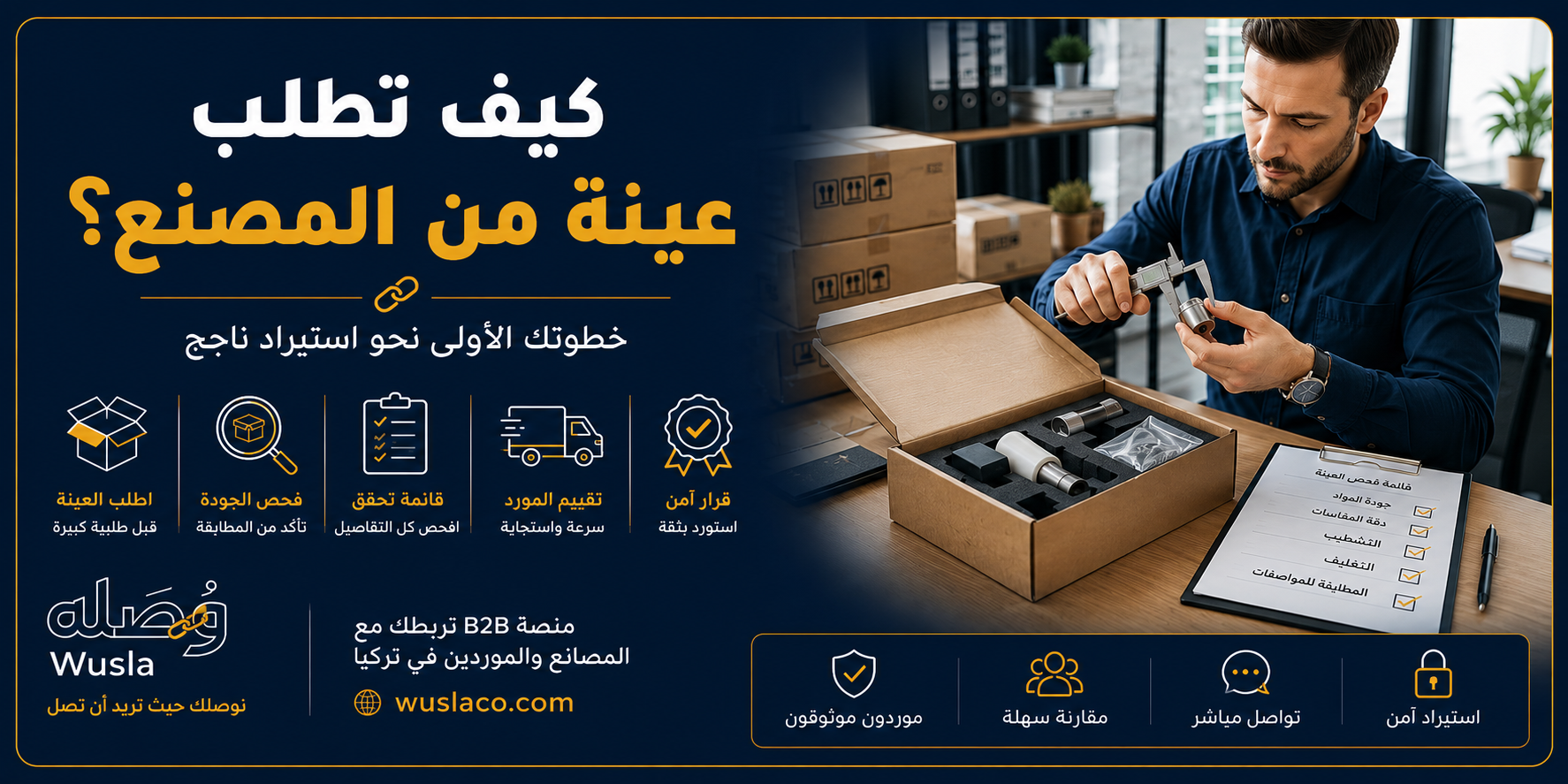 كيف تطلب عينة من المصنع في تركيا بطريقة احترافية؟